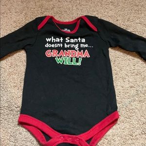 Holiday onesie
